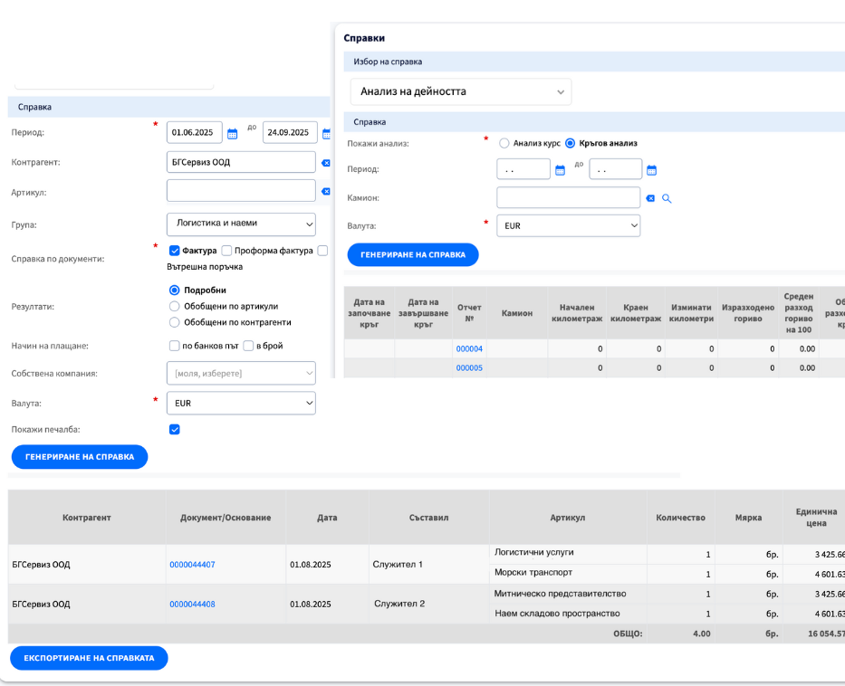 Анализ на дейността