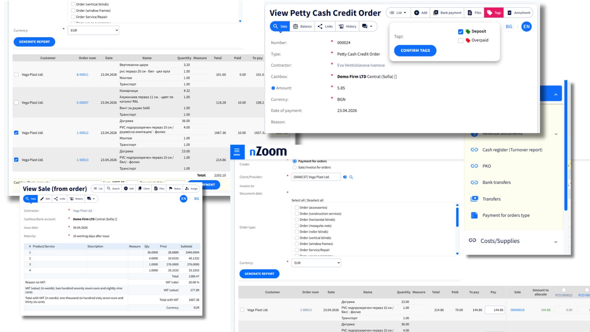 Finances Management