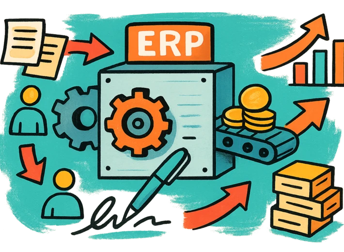 Изображение какво е ERP